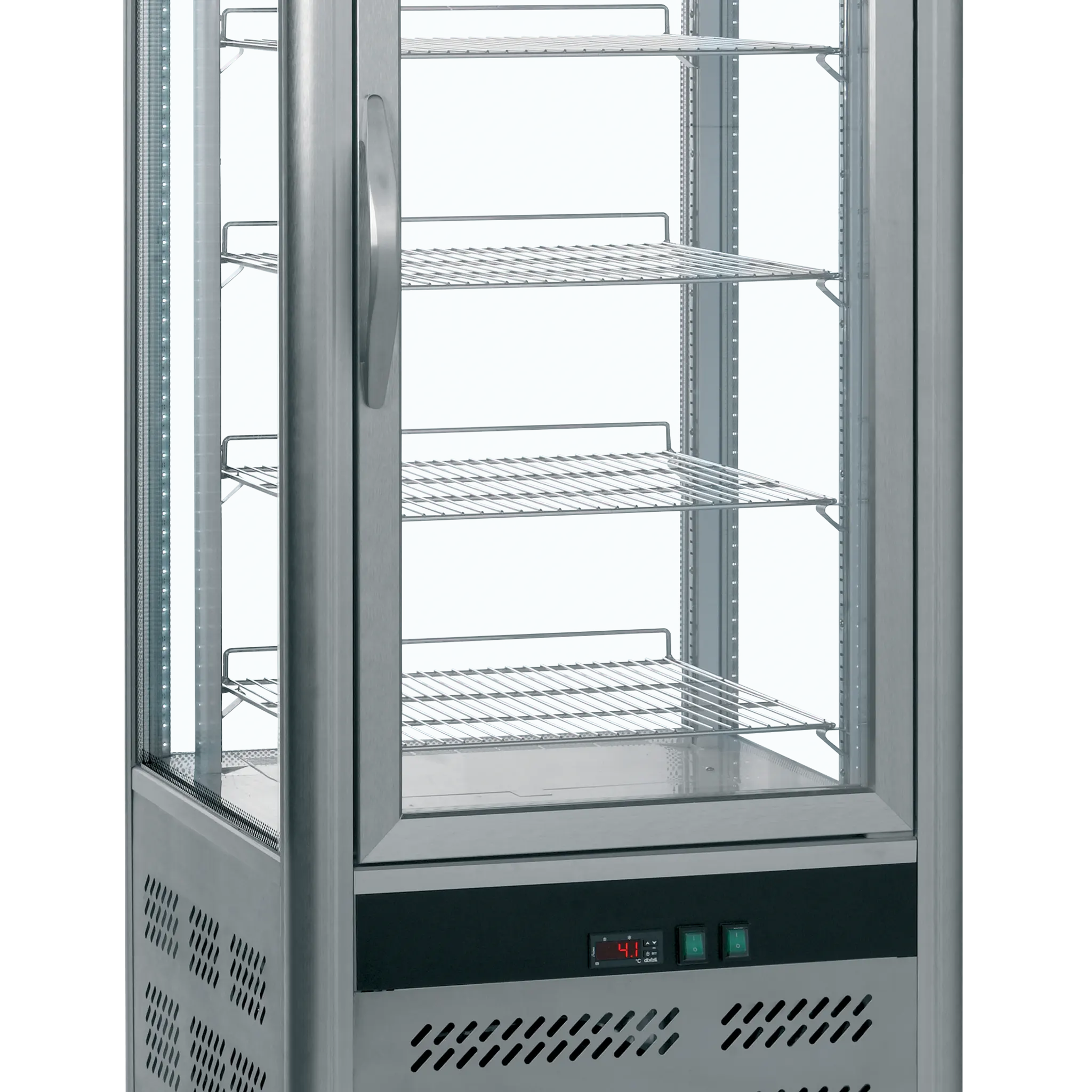 Armoire vitrée réfrigérée 1 porte vitrée battante 468 L