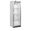 Armoire réfrigérée vitrée inox 374L