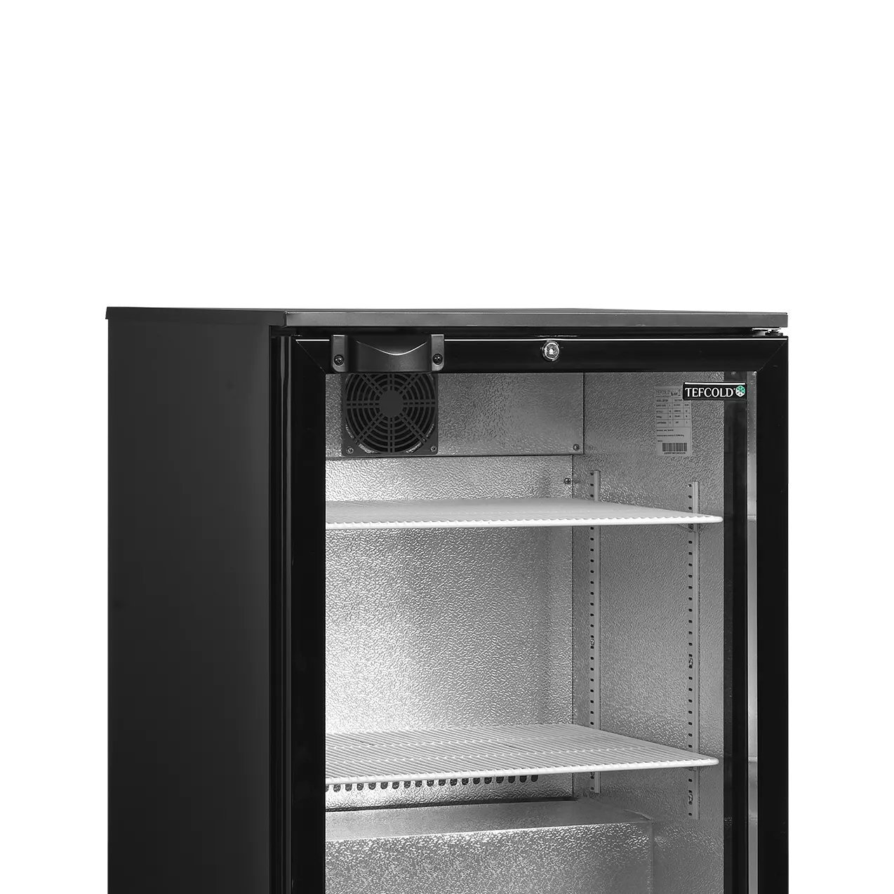 Arrière de bar 1 porte vitrée battante 125 L