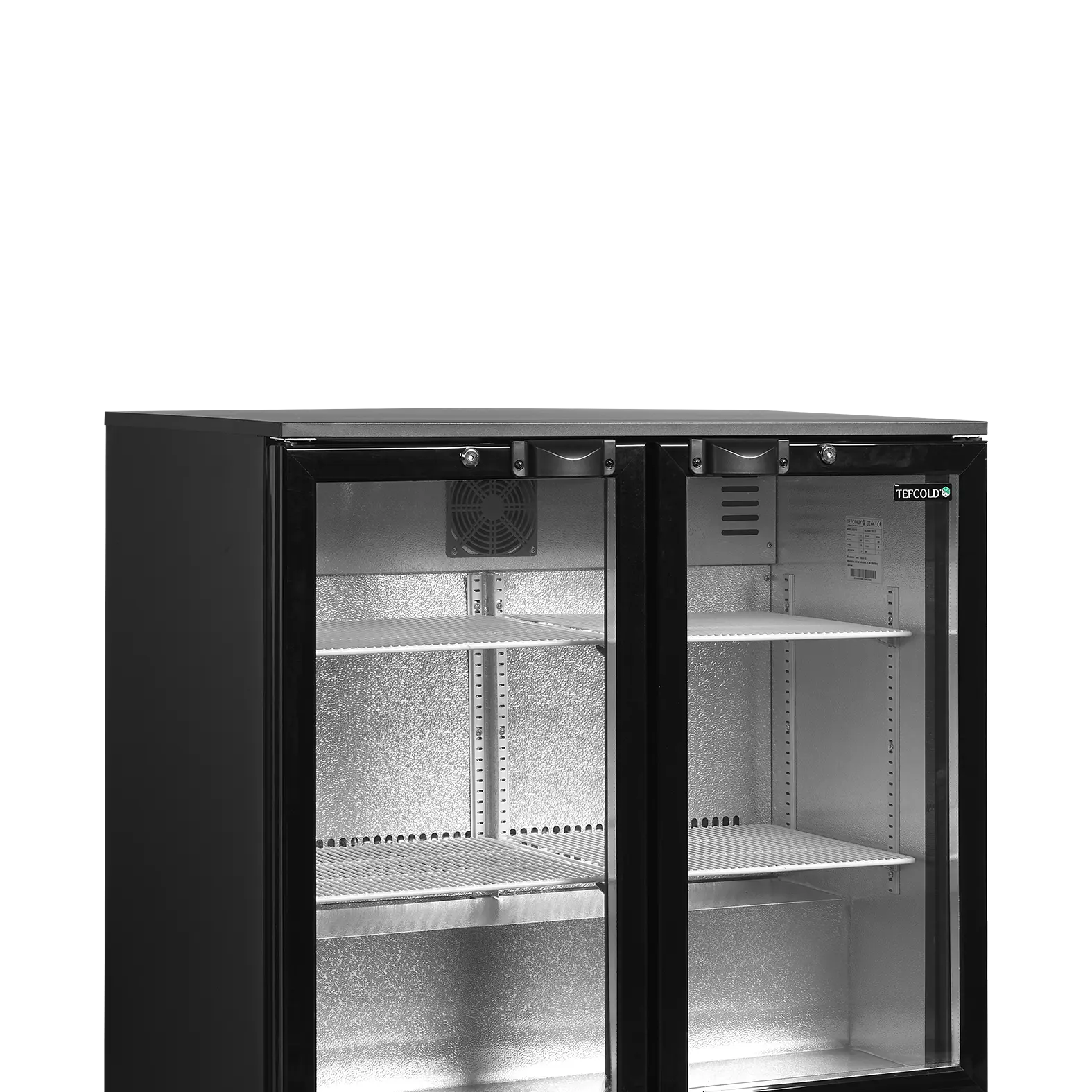 Arrière de bar 2 portes vitrées battantes 190 L