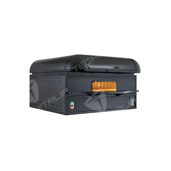 Four a pizza électrique gamme CARUSO 9 pizzas diam.35mm napolitaines avec hotte