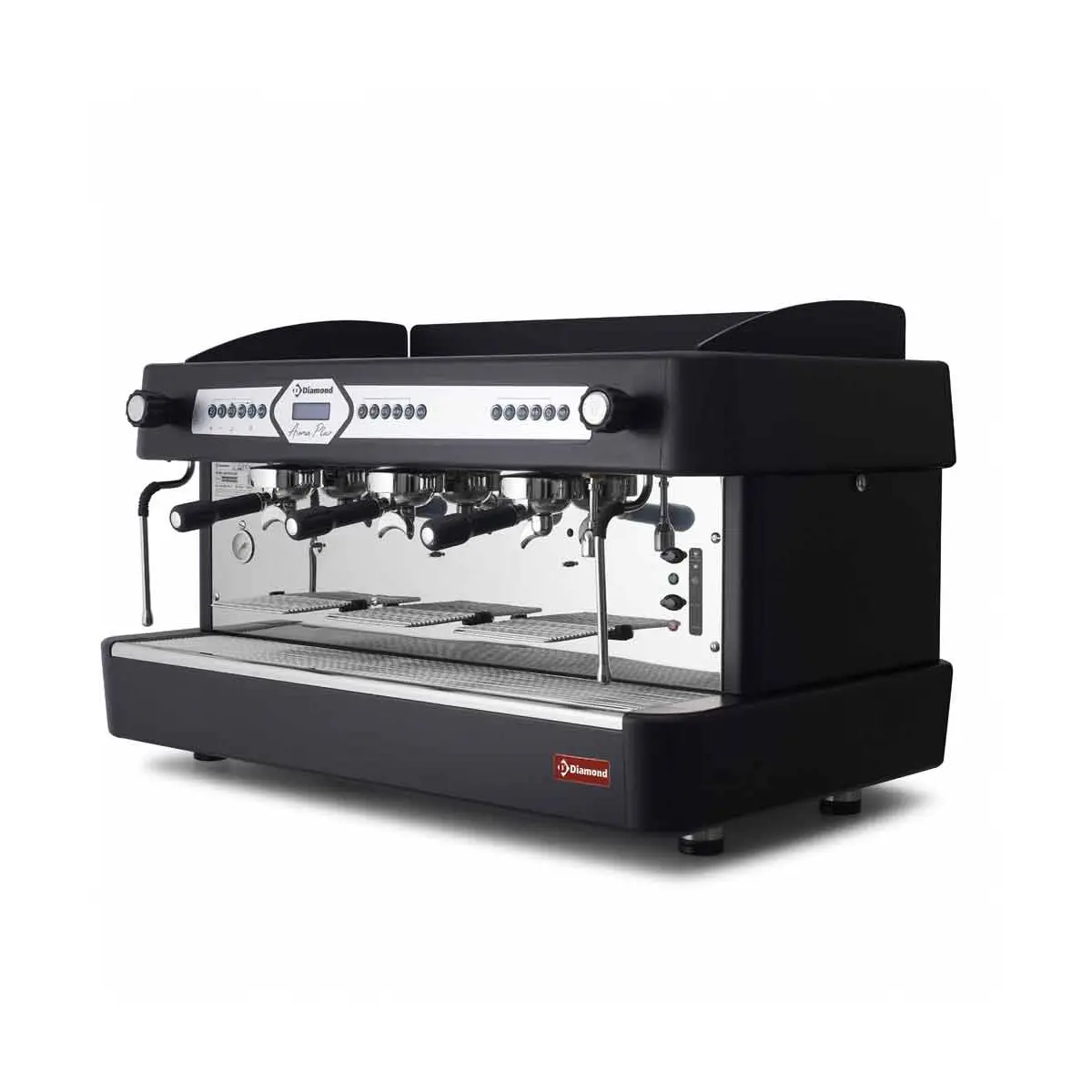 Machine à café 3 groupes, automatique.(avec display)-NOIR  