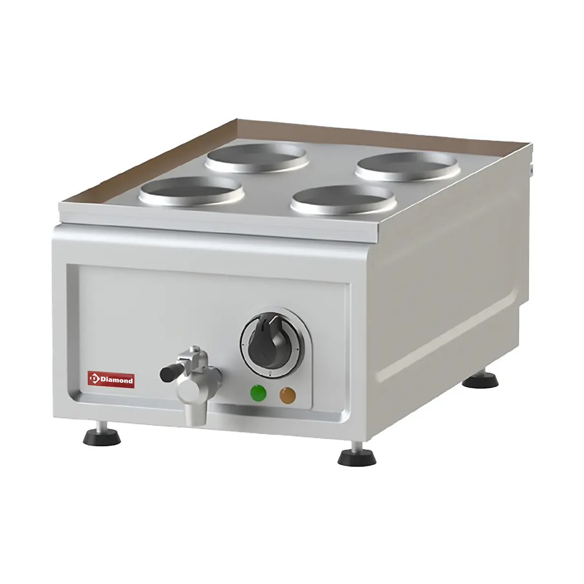 Cuiseur vapeur électrique DIM SUM, 380x600 mm