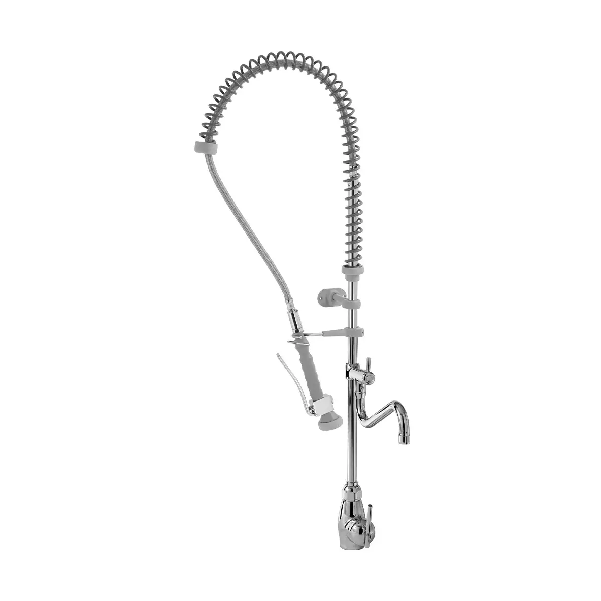 Douchette et robinet avec mitigeur, "Gros débit"