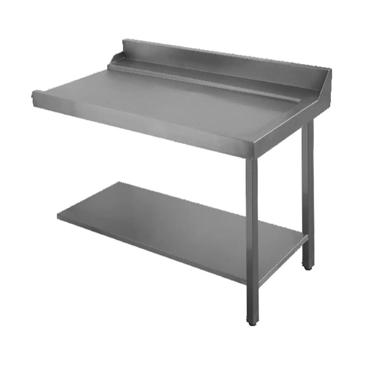 Table sortie "droite" conf. 90° (paniers 600x500)