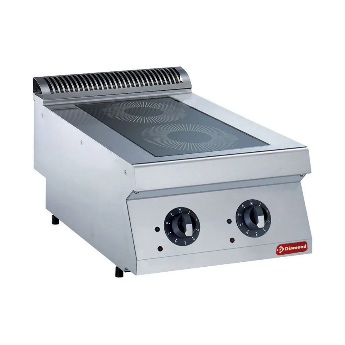 Cuisinière électrique, 2 foyers à induction -TOP-