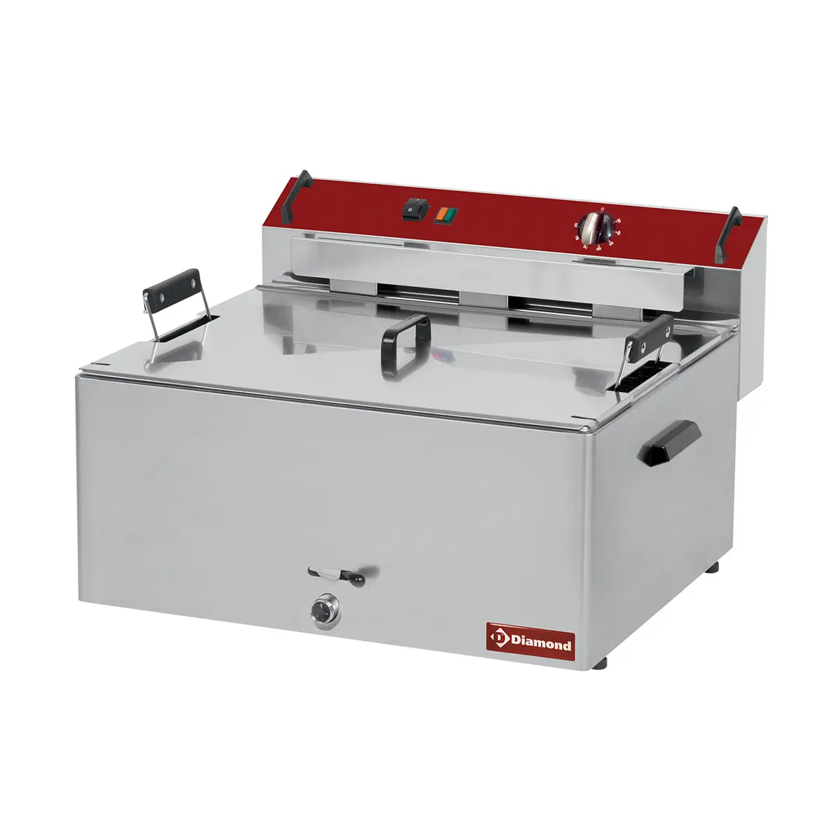 Friteuse électrique, 1 cuve 16 litres