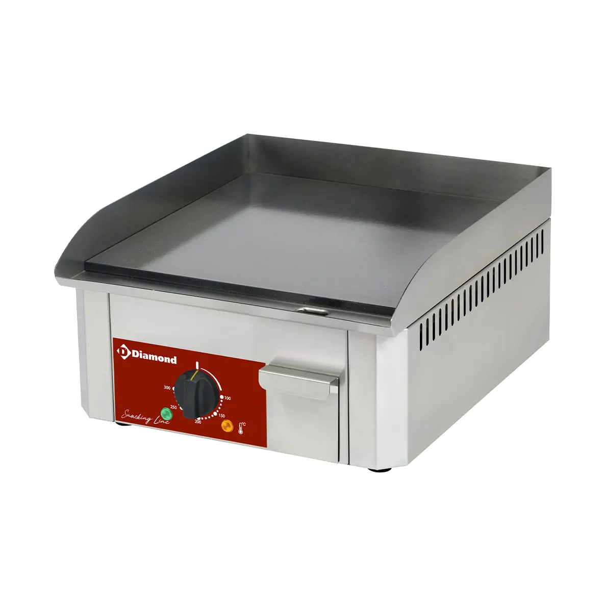 Plaque à snacker électrique, surface émaillée