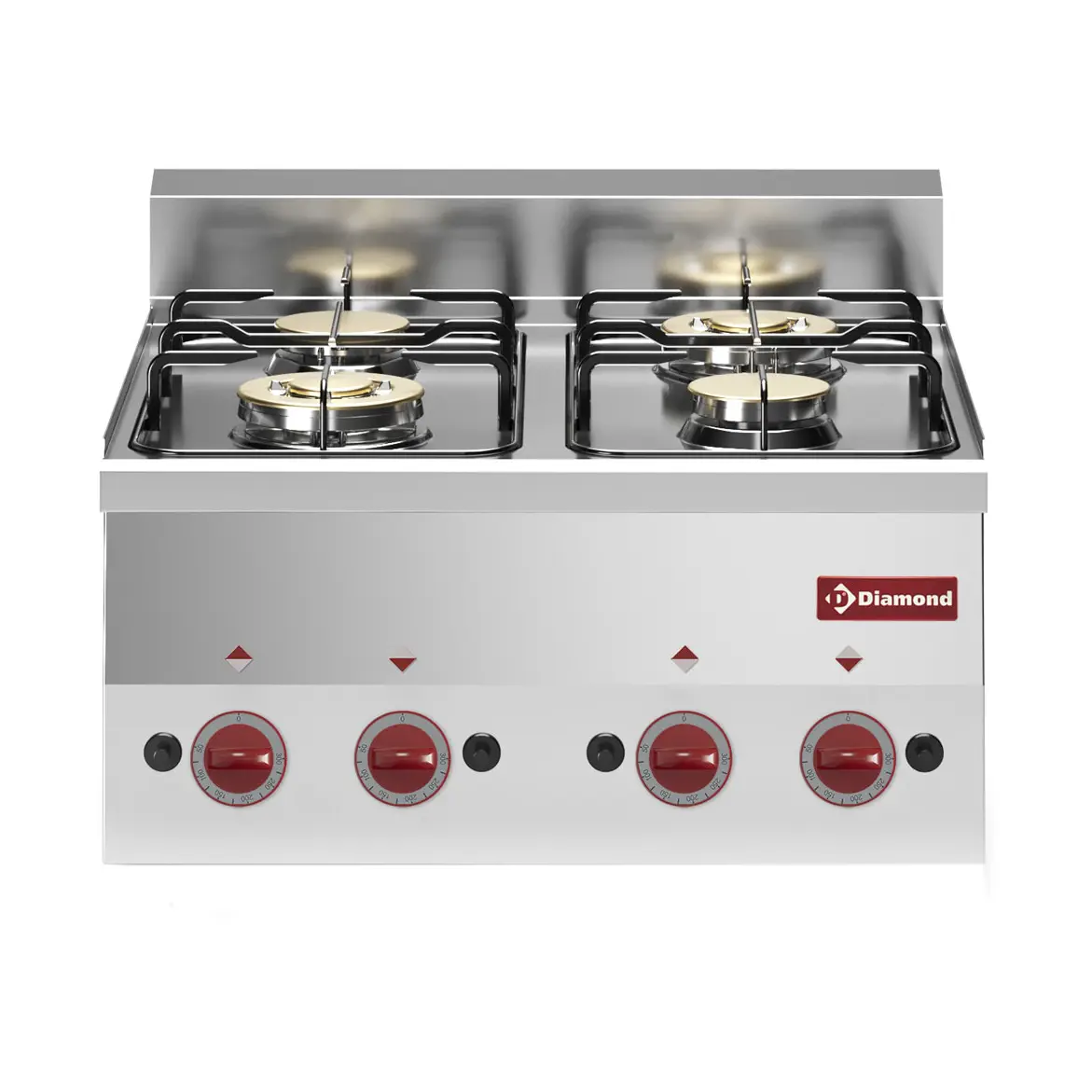 Cuisinière 4 feux gaz -Top-