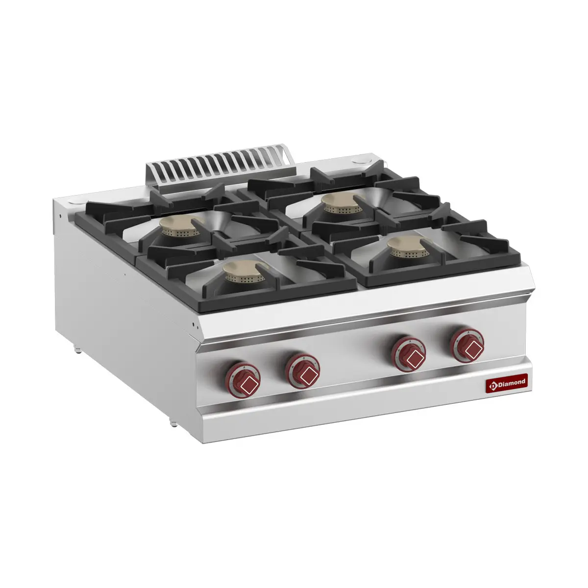 Cuisinière gaz 4 feux vifs -Top-