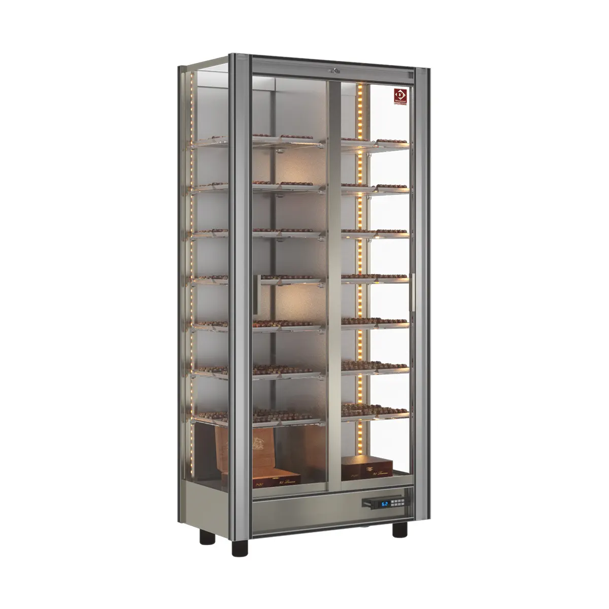 Vitrine réfrigérée chocolat Lt. 530 - Modulable
