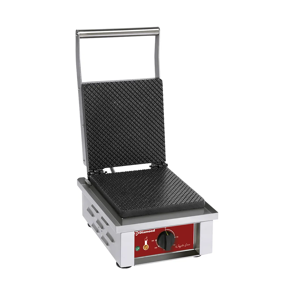 Gaufrier électrique pour "feuille gaufrée à cornet"