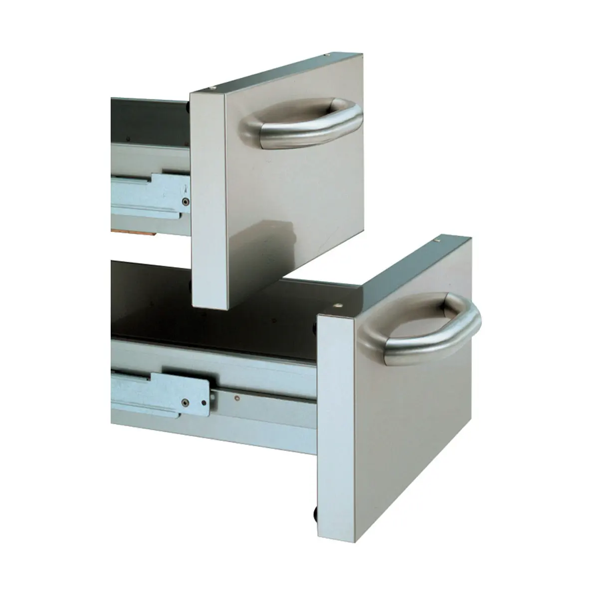 2 tiroirs pour soubassement mod. 400 mm