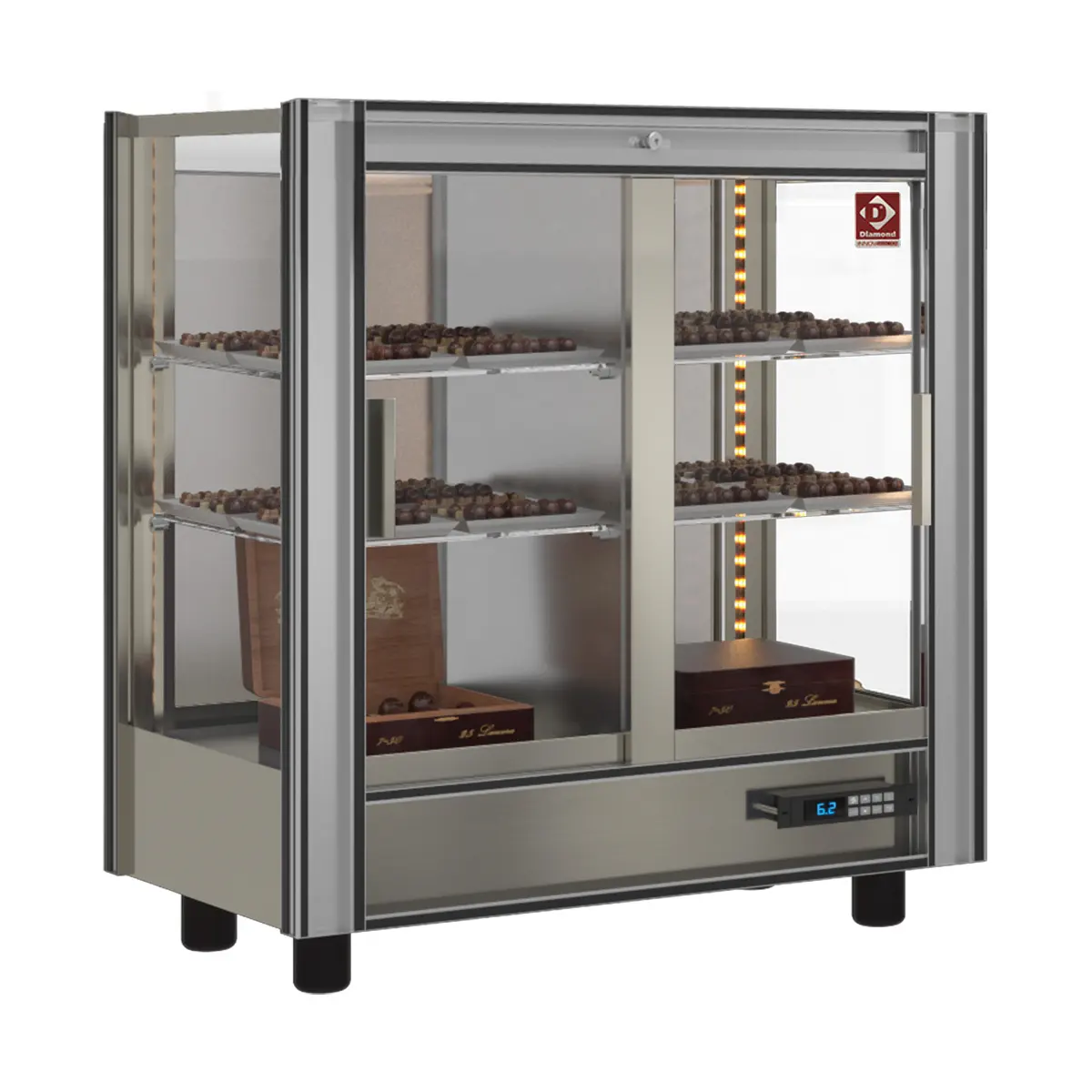 Vitrine réfrigérée chocolat Lt. 216 - Modulable