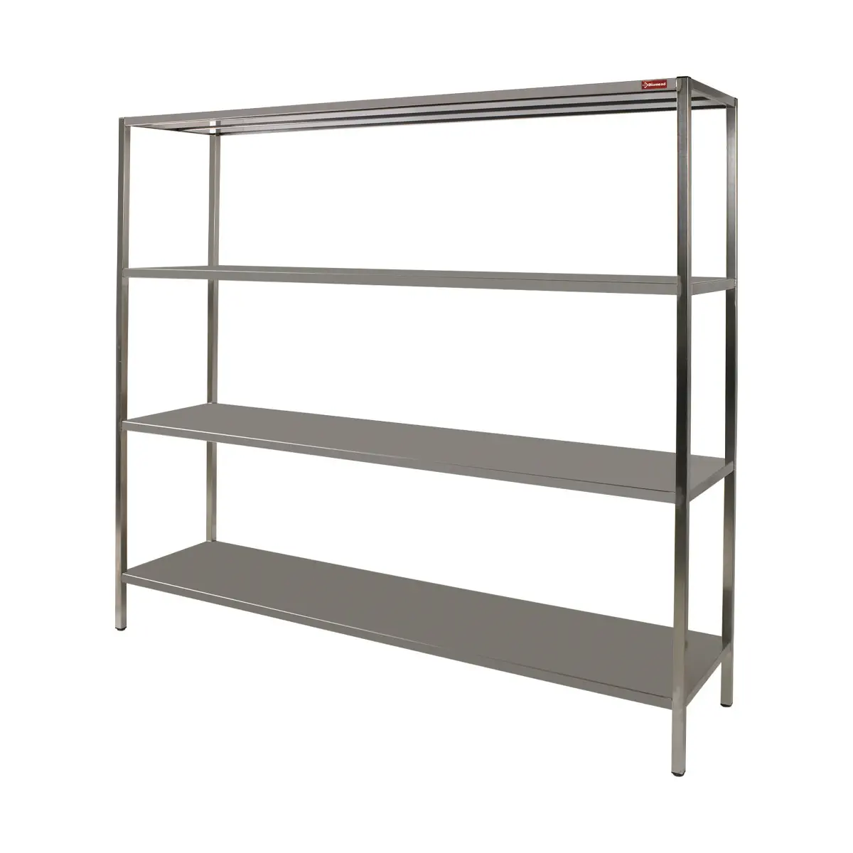 Etagère de rangement 4 niveaux - 1600 x 400 mm