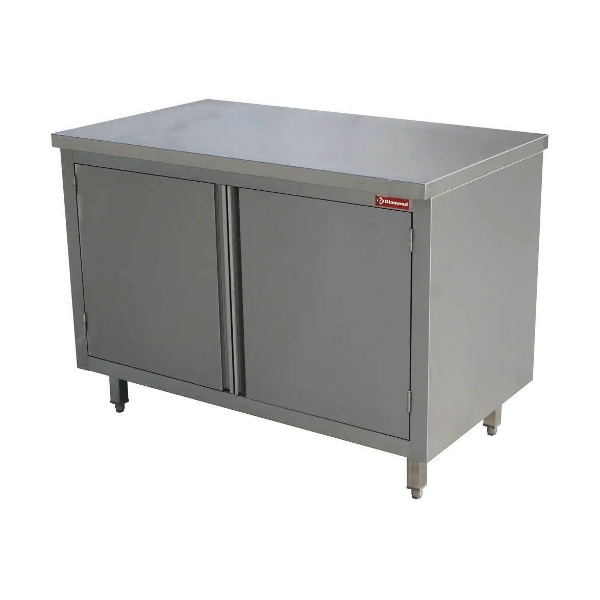 Table sur armoire, portes battantes - 800 x 700 mm