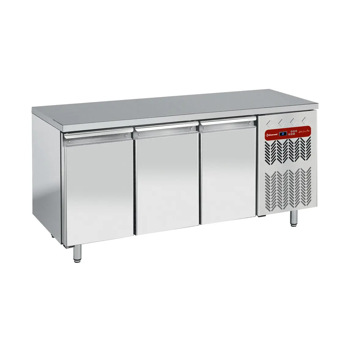 Table frigorifique, ventilée, 3 portes GN 1/1