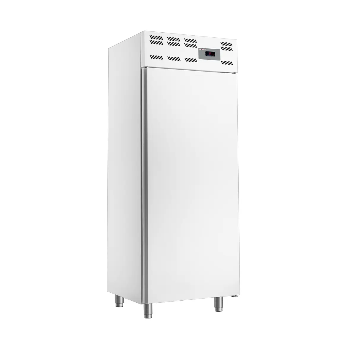 Armoire frigorifique 14x EN 600x400, ventilé (500 Lit.) - Skinplate blanc