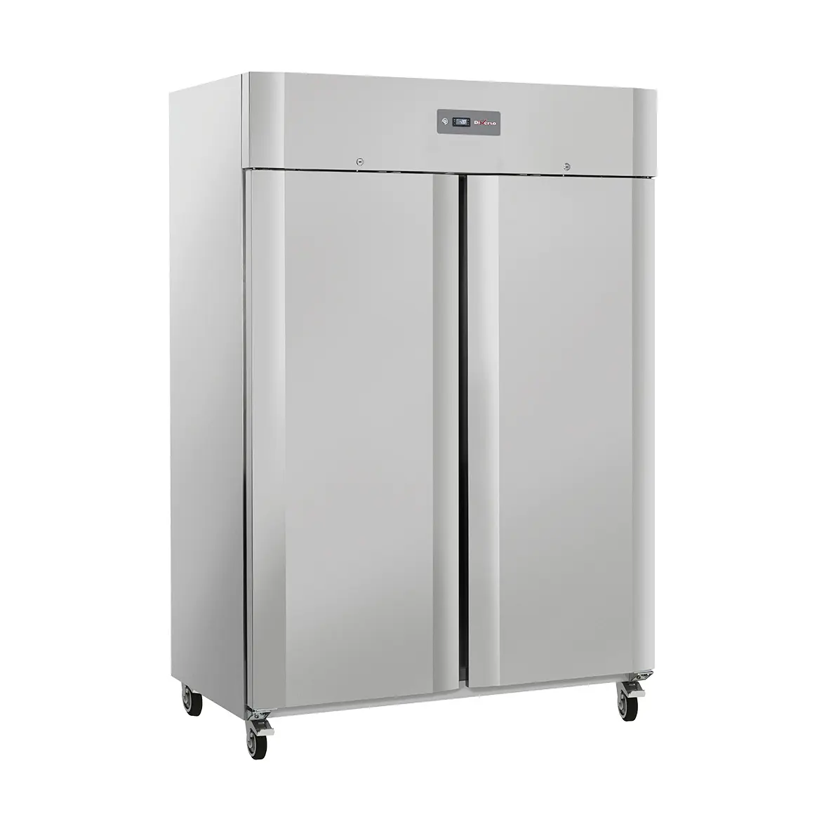 Armoire congélateur ventilée 1200 Lit. 2 portes GN 2/1, sur roues, 2 avec freins