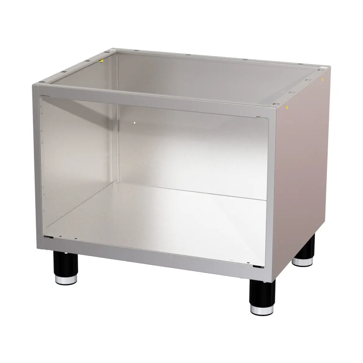Meuble support inox 660 mm (sans portes)