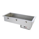 Cuve buffet sèche statique 2 GN 1/1