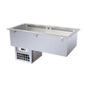 Cuve réfrigérée ventilée 3 GN avec groupe