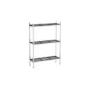 Rayonnage aluminium 963x570 2000 3 niveaux