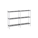 Rayonnage aluminium 1816x570 2000 3 niveaux