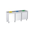 Mobilier central fermé recyclé pour enfants 1200x600x700