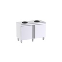 Mobilier central fermé recyclé 1200x600x850