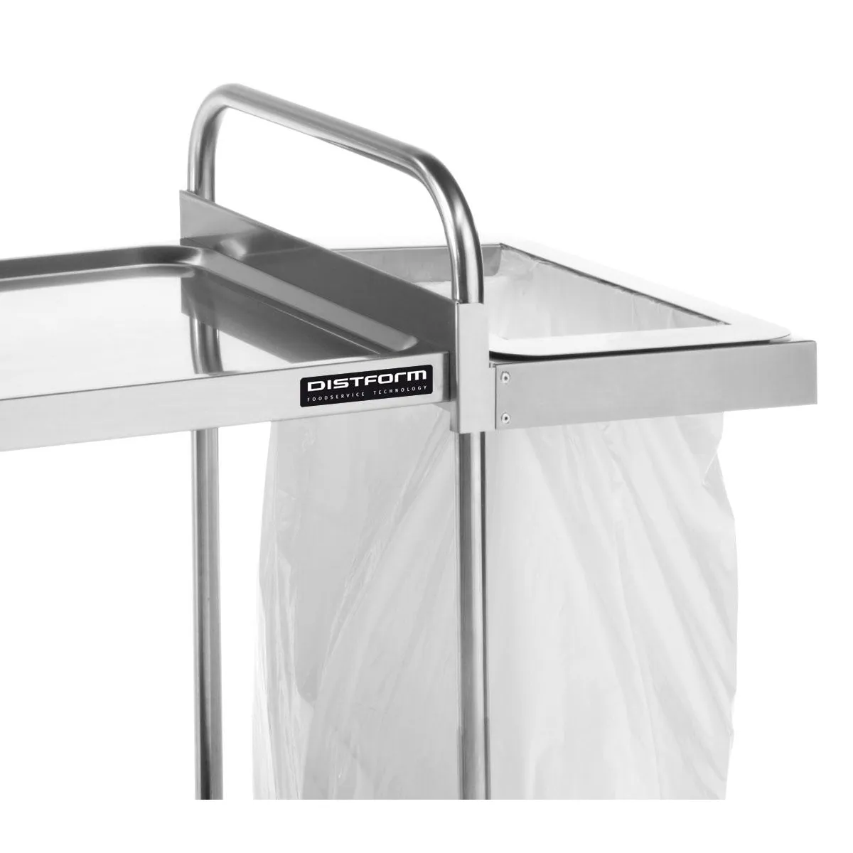 Support sac poubelle 627x285x50 (pour chariot de service largeur 695)