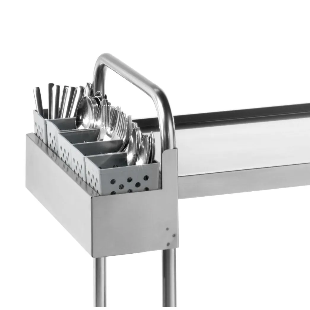 Support panier à couverts 525x149x125 (pour chariot de service largeur 595)