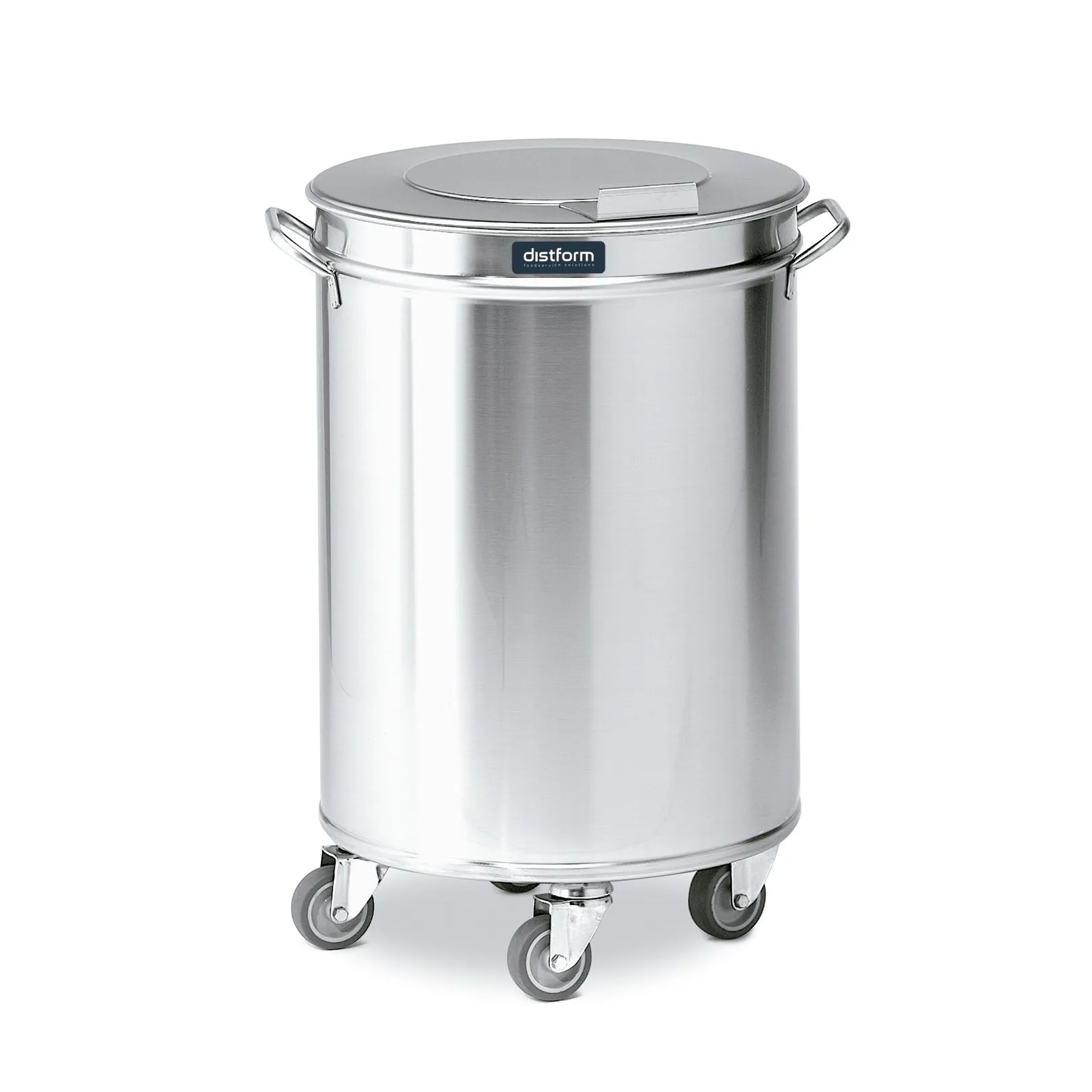 Poubelle à 2 roulettes avec couvercle amovible (capacité 50 L)