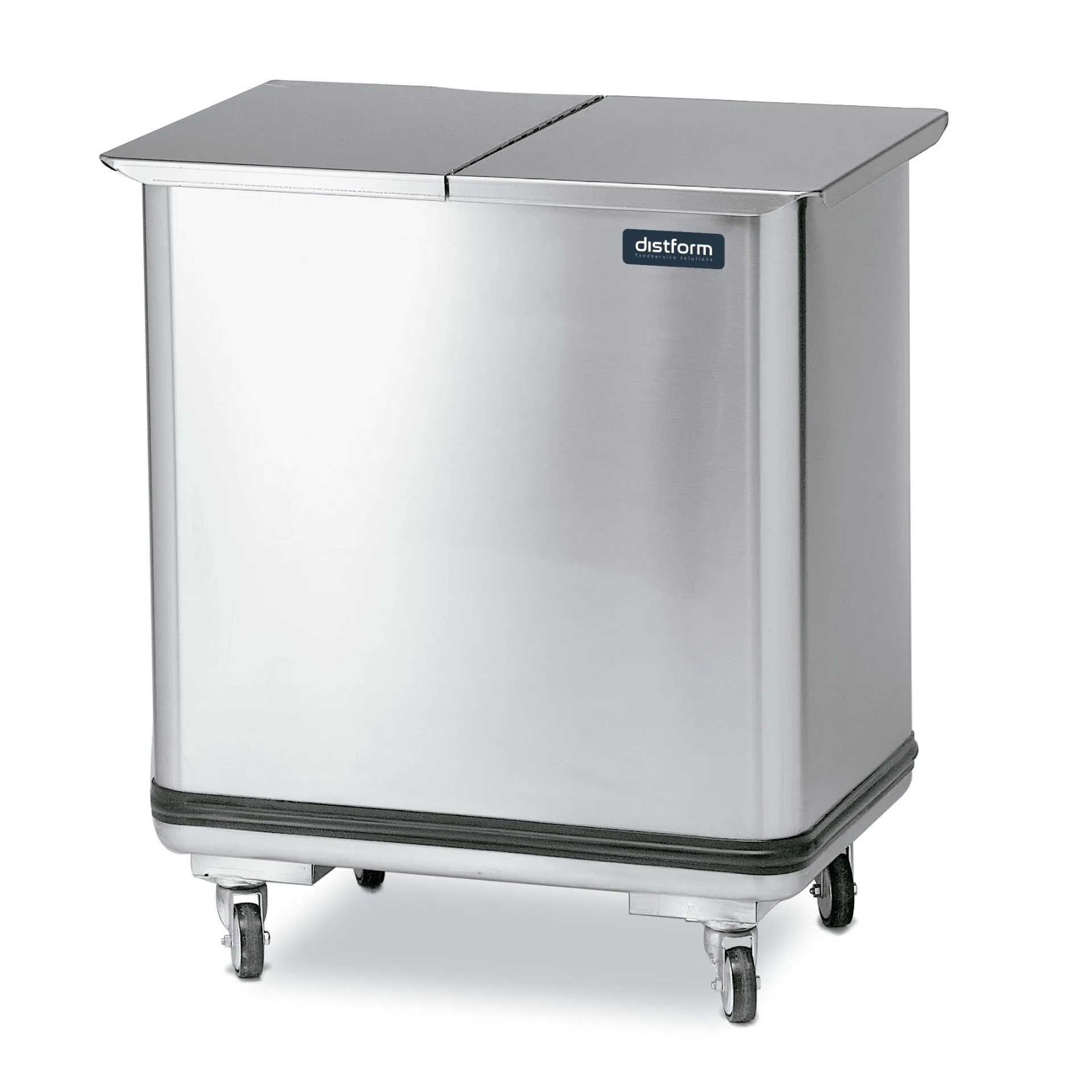 Chariot pour solides 395x610x725 couvercle battant