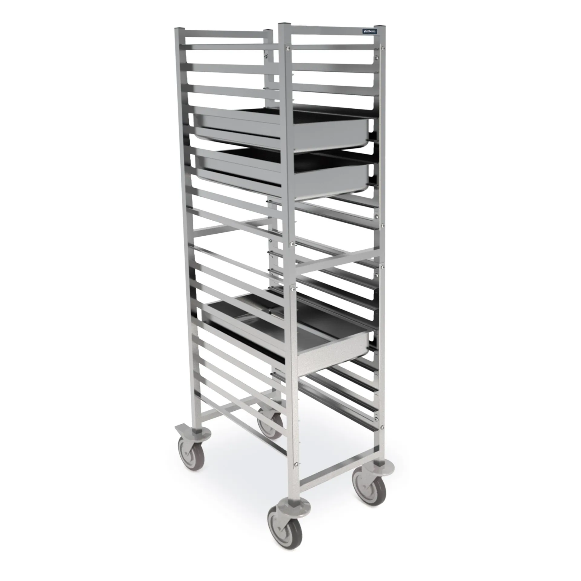 Chariot GN 1/1 haut 460x630x1700