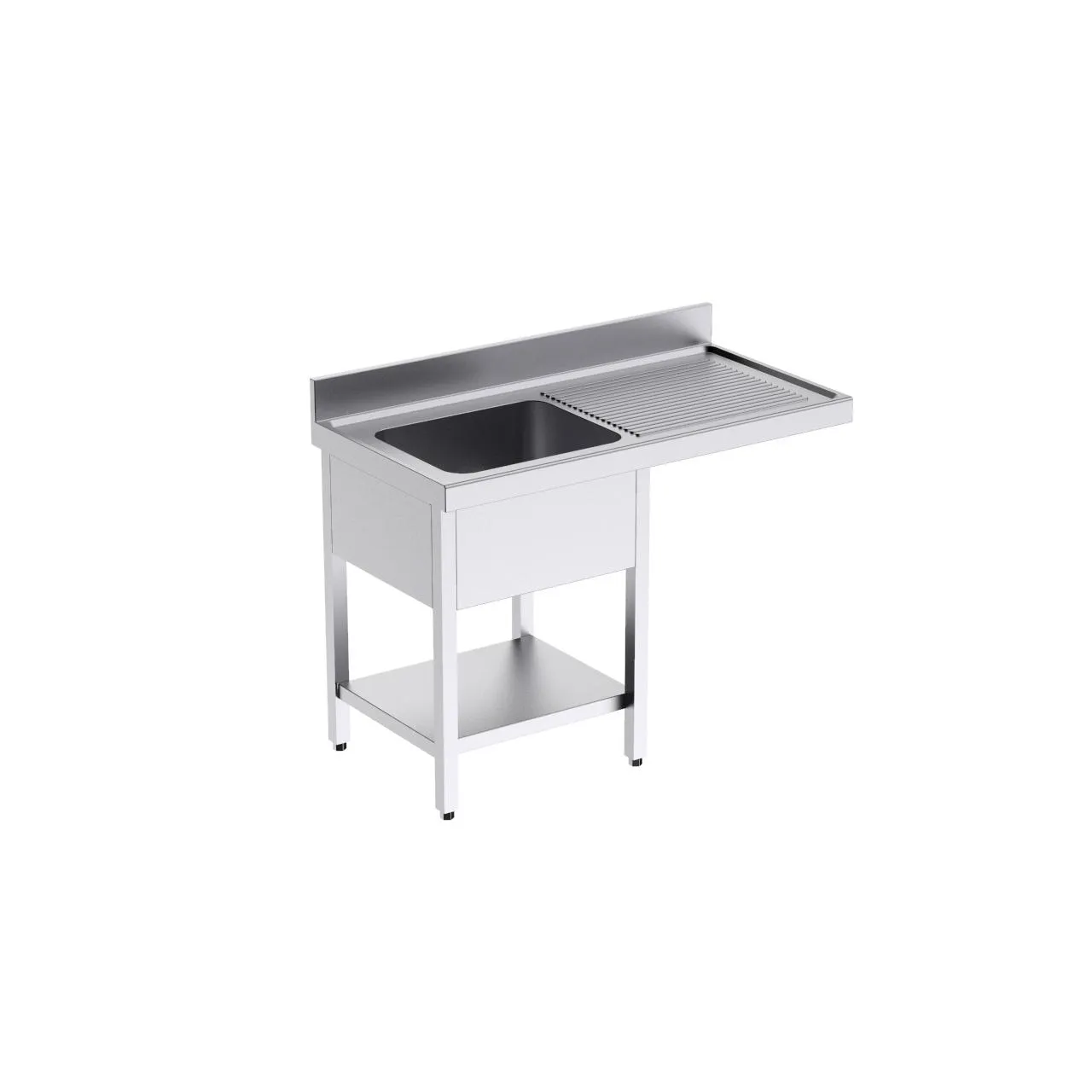 Plonge avec bâti 1400x600 D espace et étagère