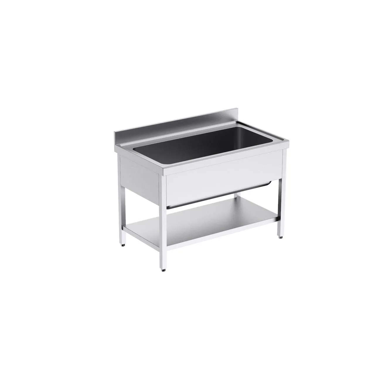 Bâti avec plonge GC 1000x700 et étagère
