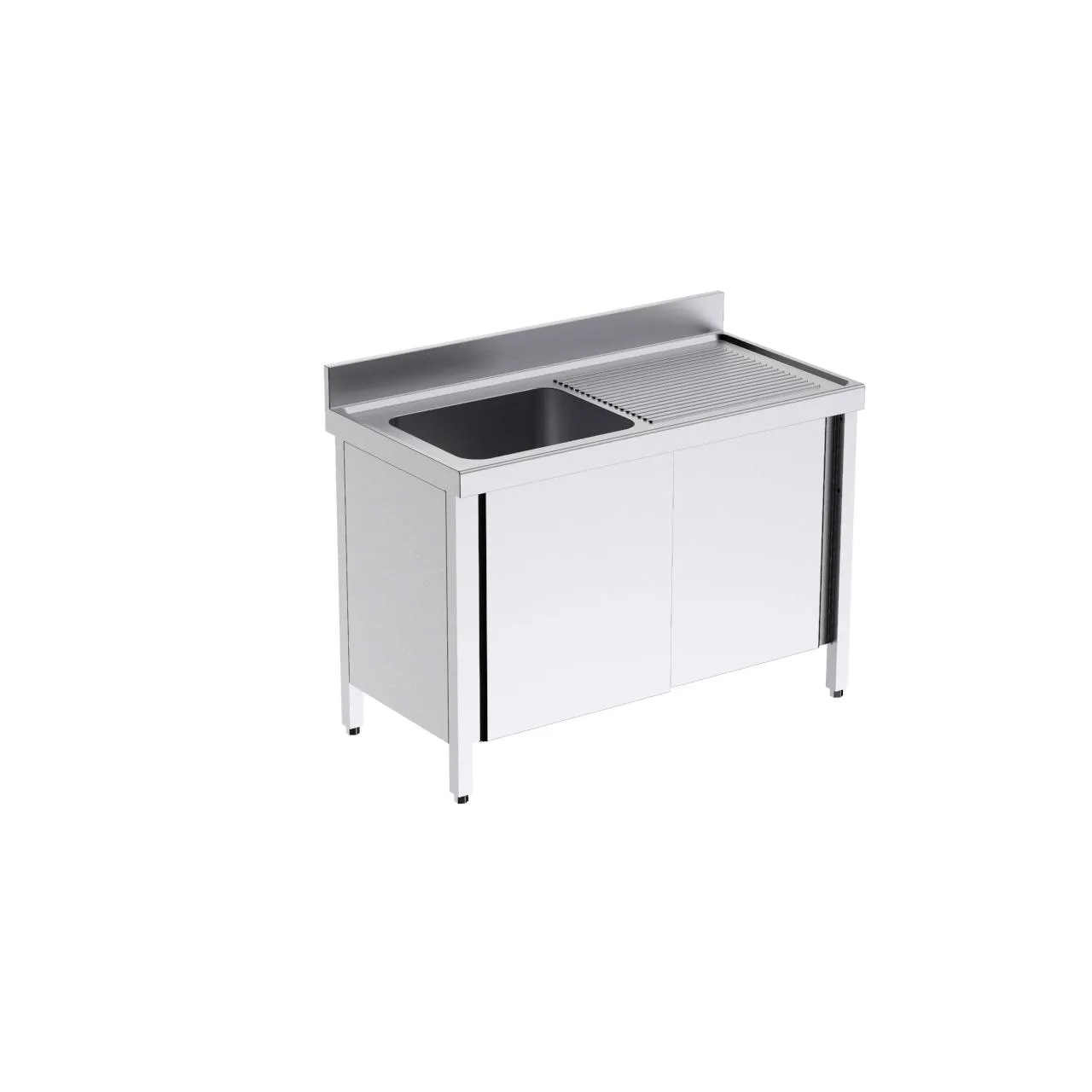 Plonge avec portes 1200x700 à droite