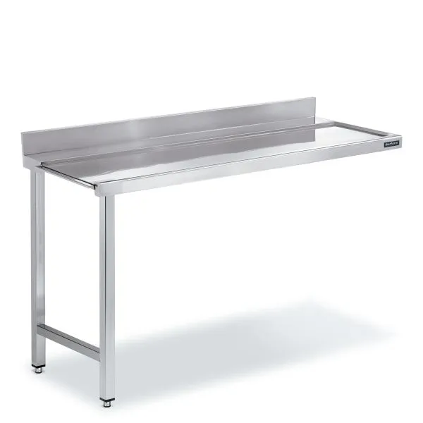 Table entrée/sortie murale droite sans étagère 1600x750x850
