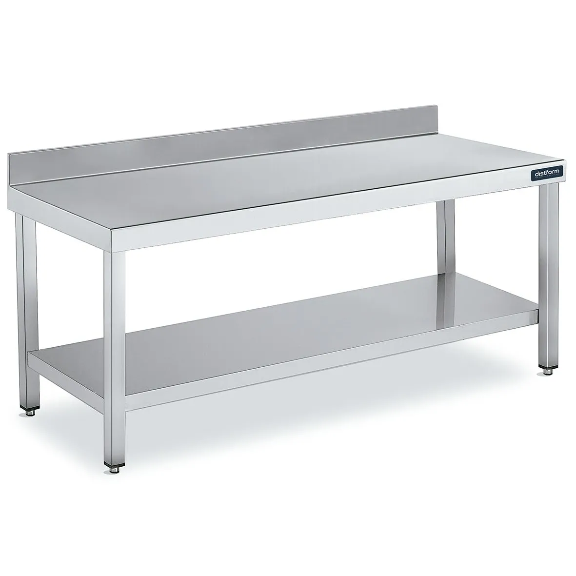 Table adossée 1000x700X600 avec étagère