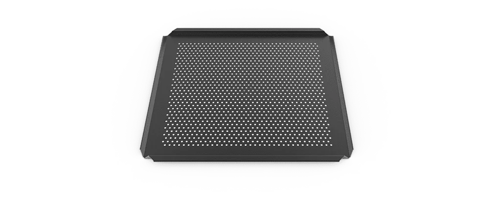 FORO.BLACK - Plaque alu antiadhérente micro-perforée