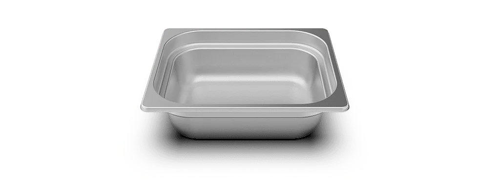 VACUUM.100 - Plaque inox pour mise à vide (100mm) - GN 1/2