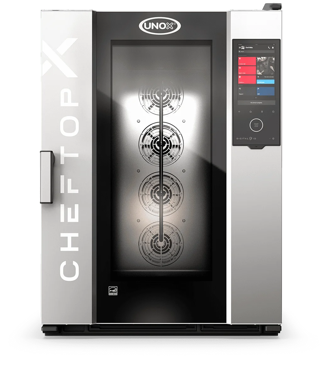 CHEFTOP-X Digital.ID COUNTERTOP 10 GN 2/1 Électrique - charnière droite - Ethernet