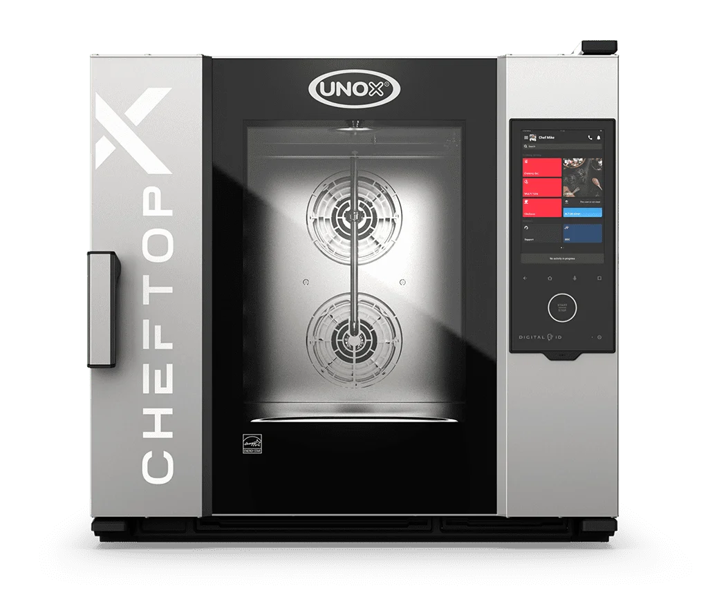 CHEFTOP-X Digital.ID COUNTERTOP 6 GN 2/1 Électrique - charnière droite - Ethernet