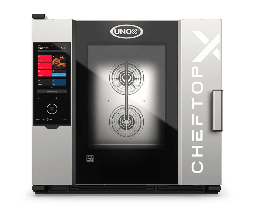 CHEFTOP-X Digital.ID COUNTERTOP 6 GN 2/1 Électrique - charnière gauche - Viande grasse (PO)