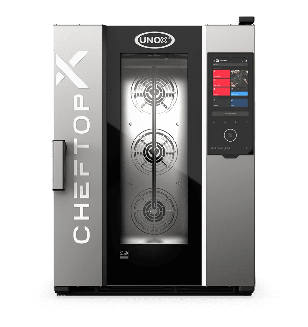 CHEFTOP-X Digital.ID COUNTERTOP 10 GN 1/1 Électrique - charnière droite