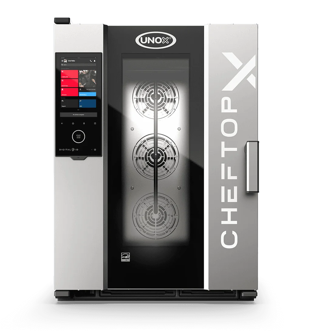 CHEFTOP-X Digital.ID COUNTERTOP 10 GN 1/1 Électrique - charnière gauche - Viande grasse (PO)