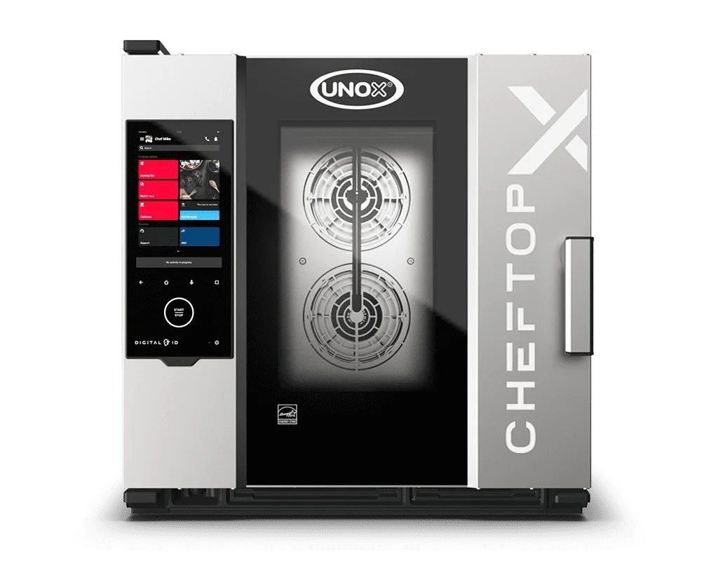 CHEFTOP-X Digital.ID COUNTERTOP 6 GN 1/1 Électrique (LP) - charnière gauche