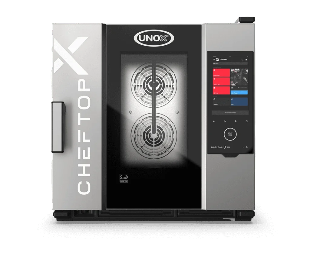 CHEFTOP-X Digital.ID COUNTERTOP 6 GN 1/1 Électrique (LP) - charnière droite