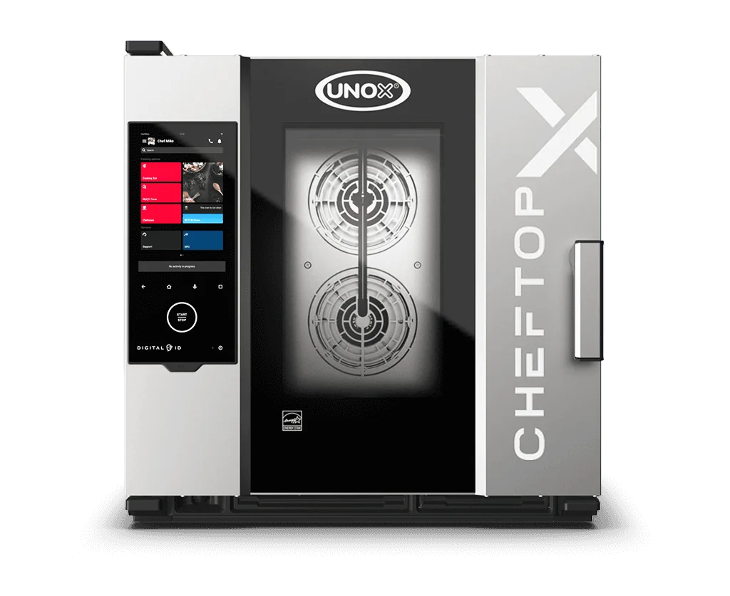 CHEFTOP-X Digital.ID COUNTERTOP 6 GN 1/1 Électrique - charnière gauche - Viande grasse (PO) - Ethernet